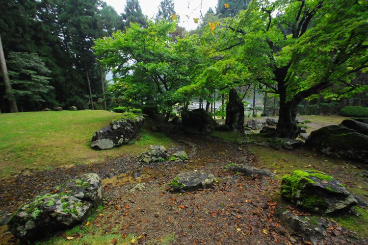 一乗谷朝倉氏庭園・諏訪館跡庭園