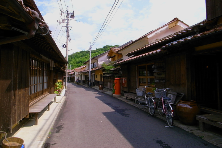 大森の町並み