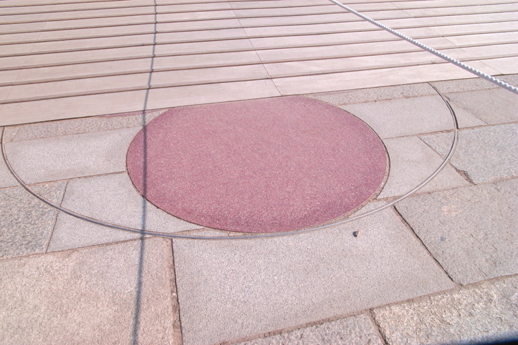 出雲大社・柱の跡