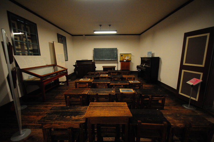 旧開智学校・教室
