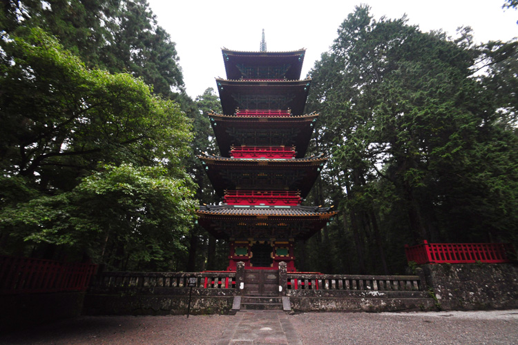 日光・東照宮・五重塔