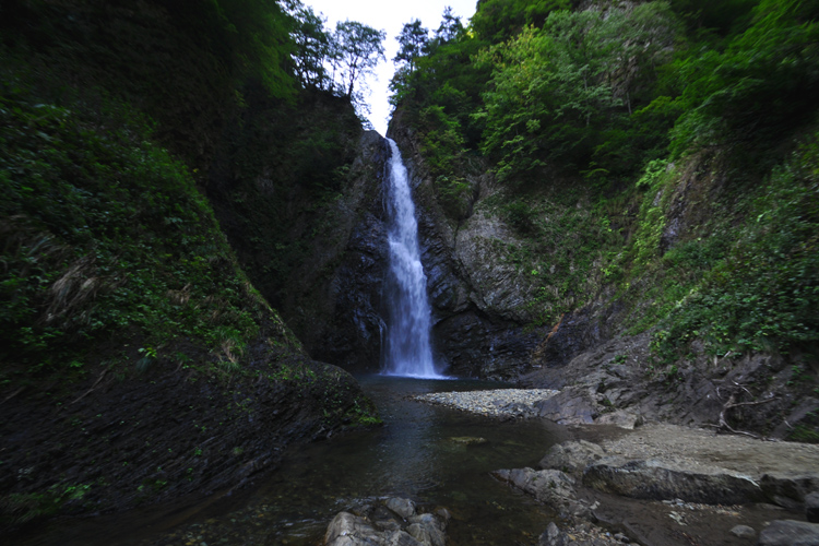 暗門の滝・第二の滝