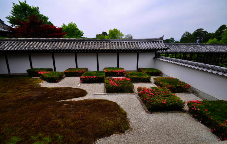 重森三玲の庭・東福寺八相庭・西庭(井田庭)