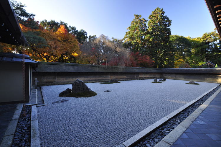 世界遺産・京都・龍安寺・石庭