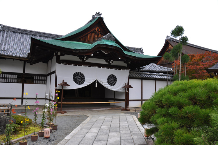 大覚寺・式台玄関