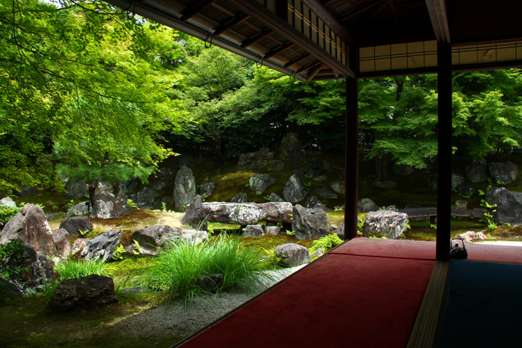 圓徳院・北庭