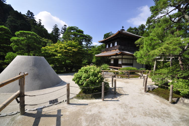 京都・銀閣寺・庭園