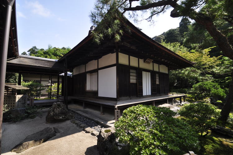 京都・銀閣寺・東求堂