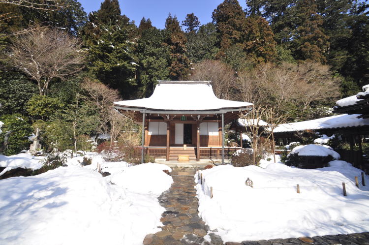 寂光院・本堂