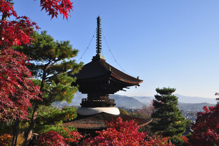 常寂光寺・多宝塔