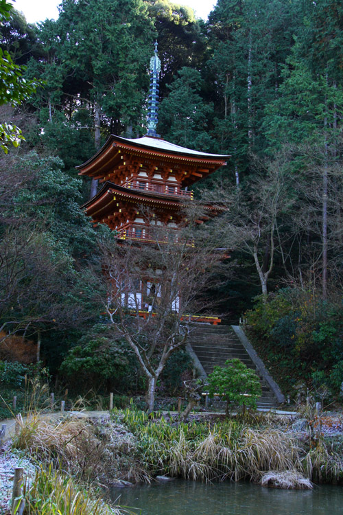 浄瑠璃寺(九体寺)・三重塔