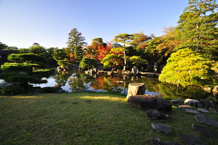 松琴亭からの景色