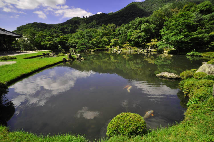 天龍寺・曹源池庭園