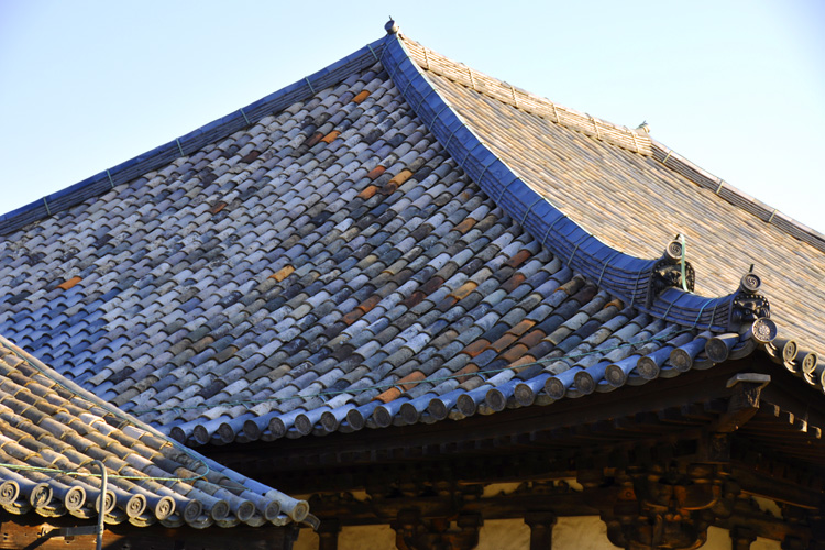 元興寺・行基葺き