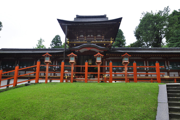 春日大社・中門、御廊