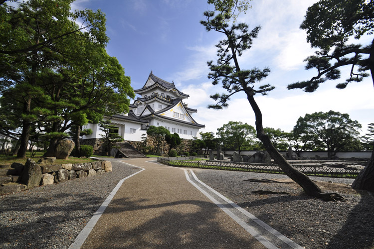 岸和田城