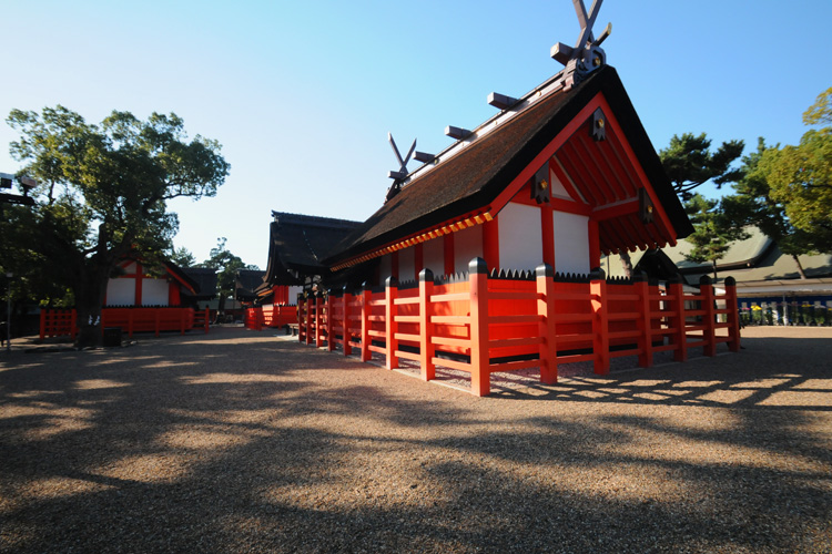 住吉大社御本殿第二・三・四・本宮