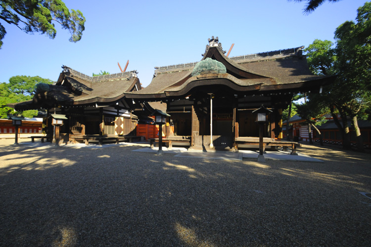 住吉大社御本殿第三本宮・第四本宮