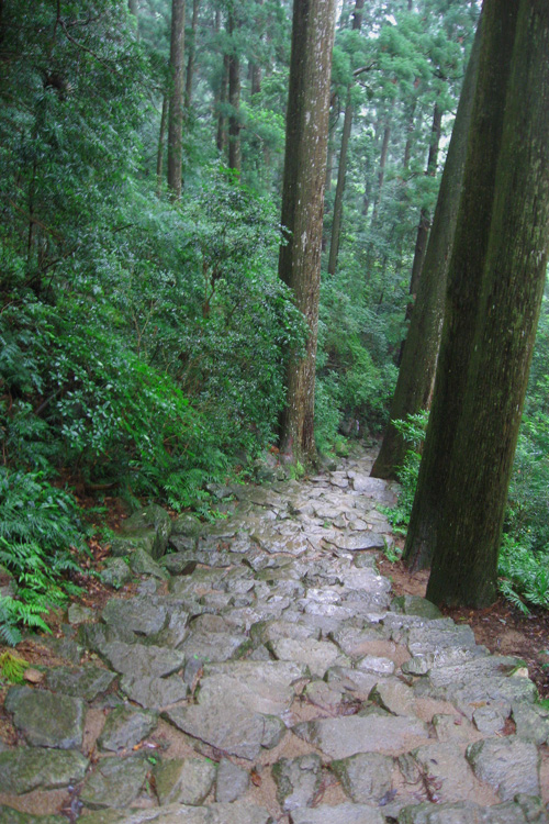 熊野那智大社・鎌倉積み石段