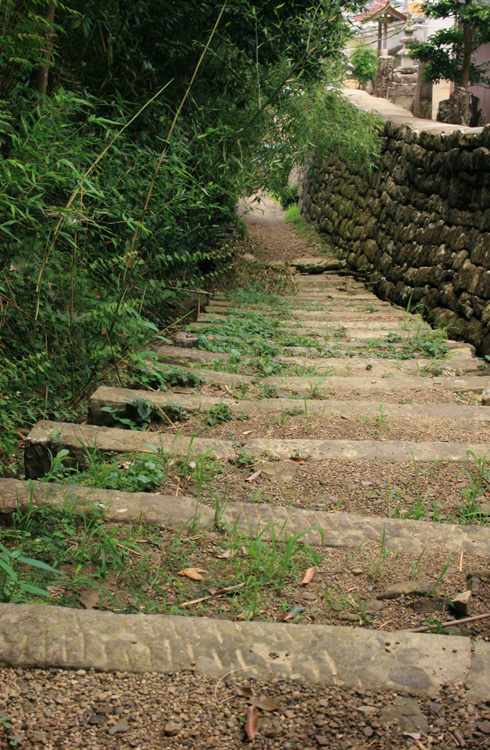 大辺路・富田坂に向かう道